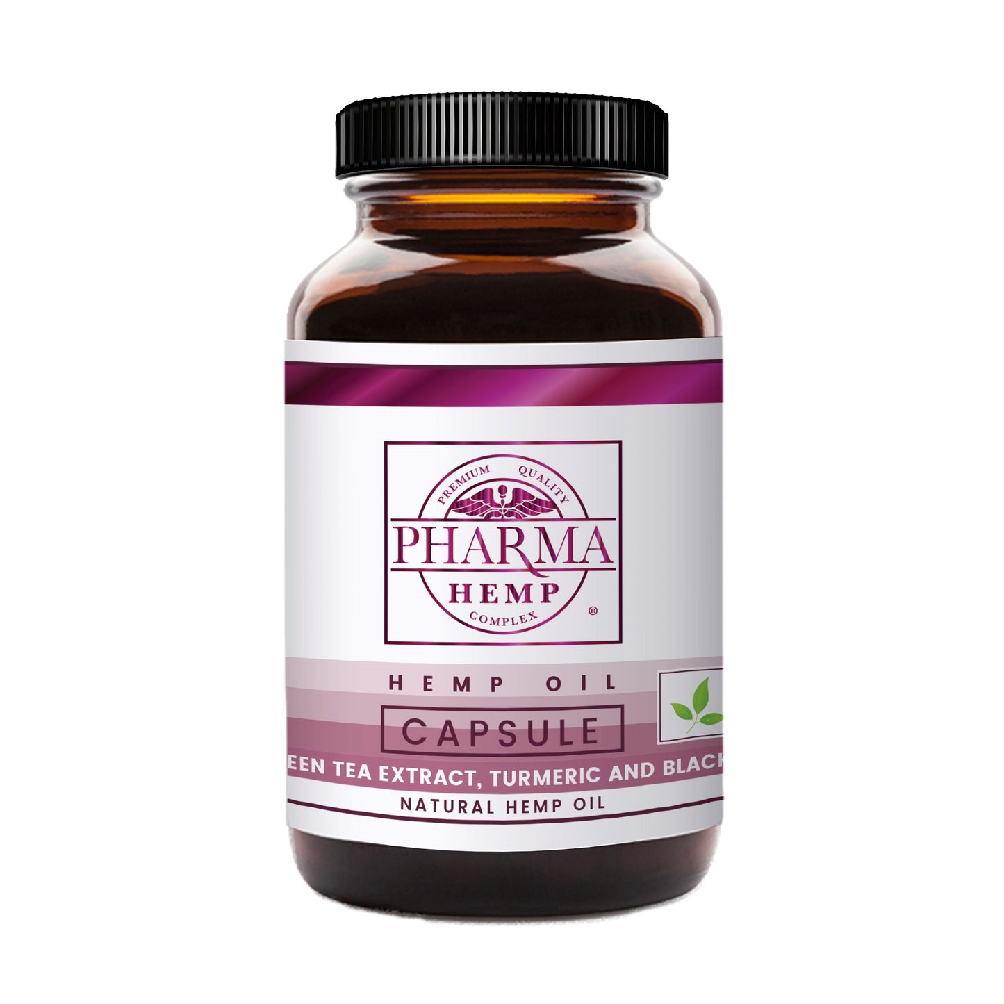 Hemp CBD Turmeric Capsules