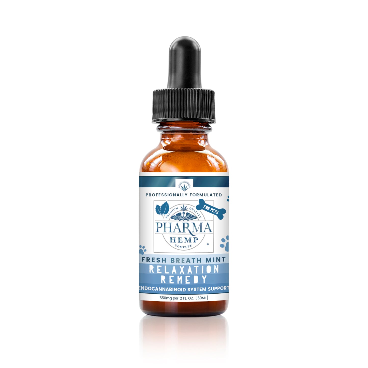 CBD Oral Tincture for Pets - Fresh Breath Mint
