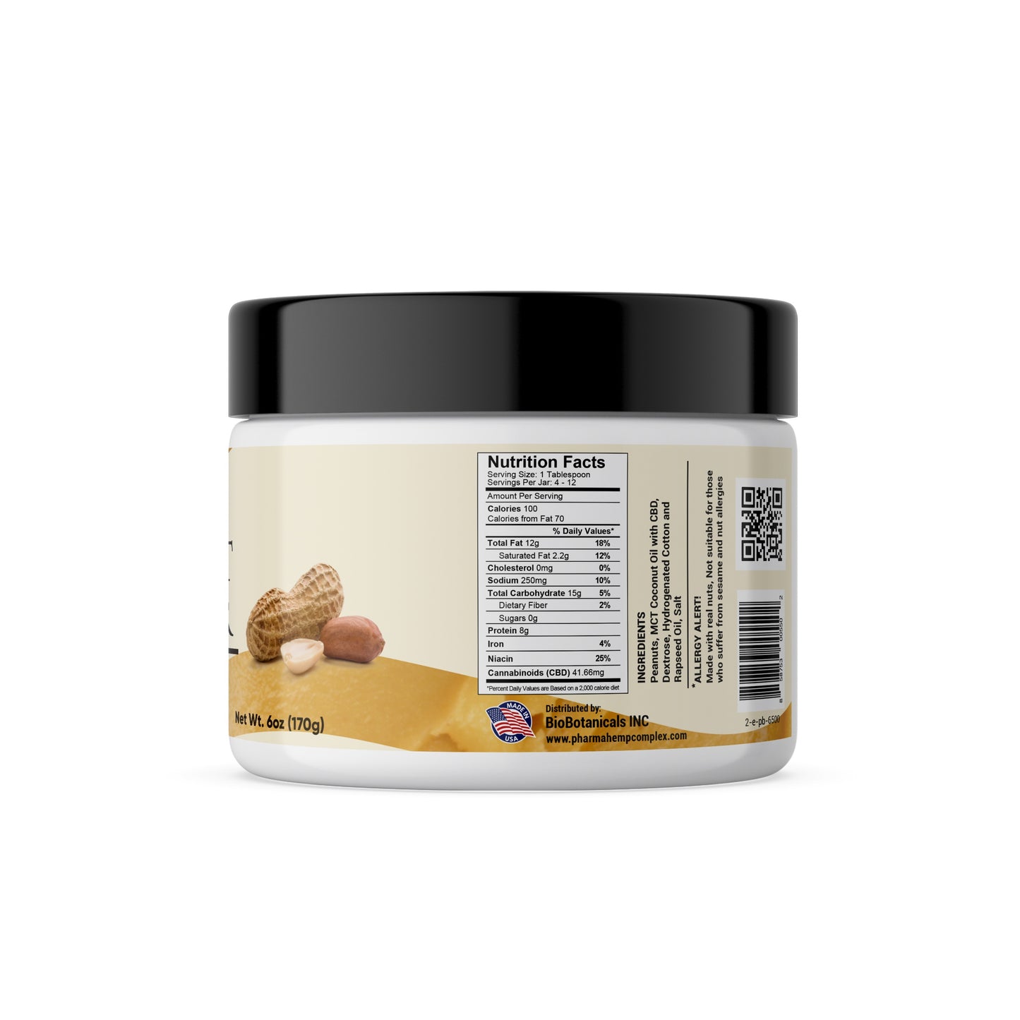 Hemp CBD Peanut Butter