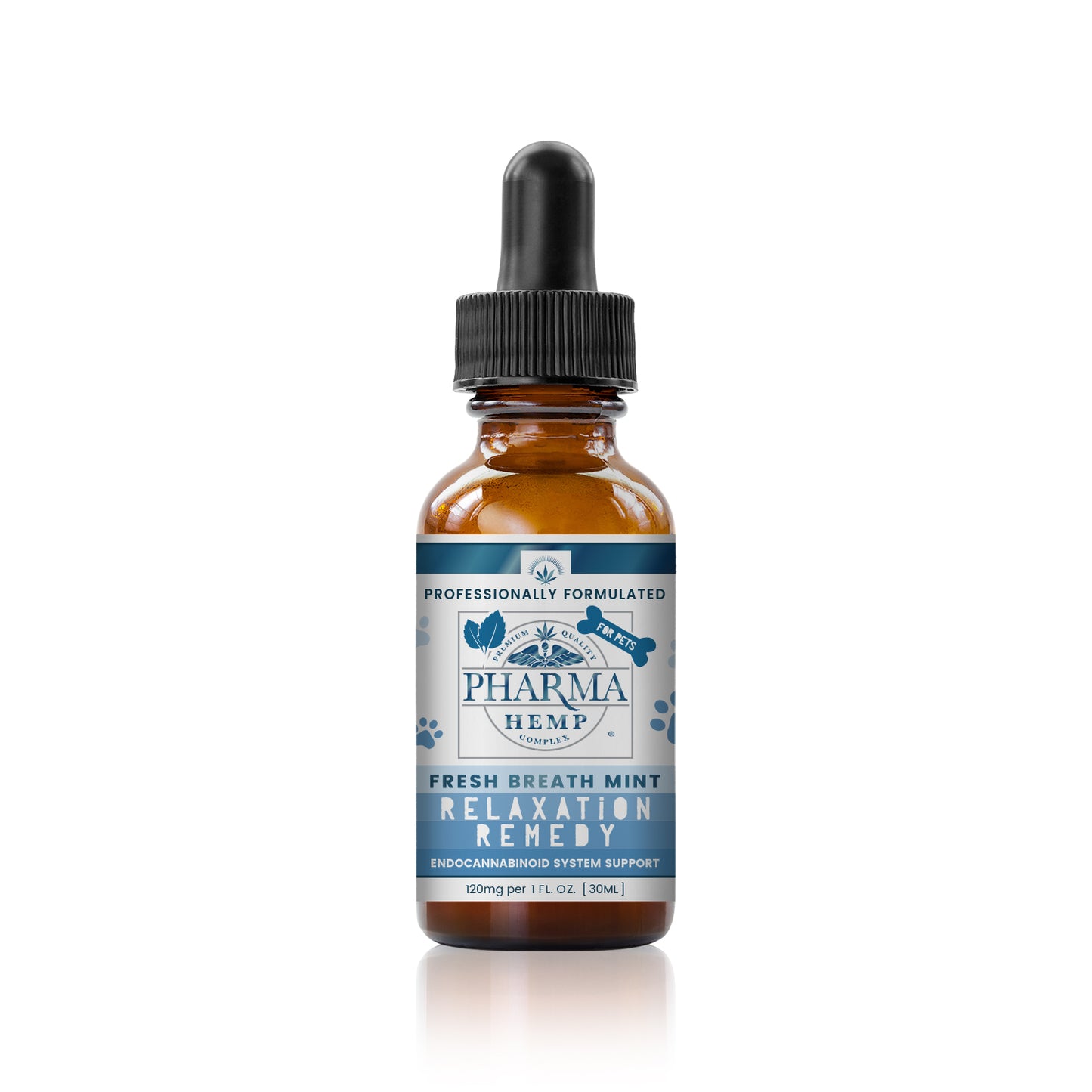 CBD Oral Tincture for Pets - Fresh Breath Mint