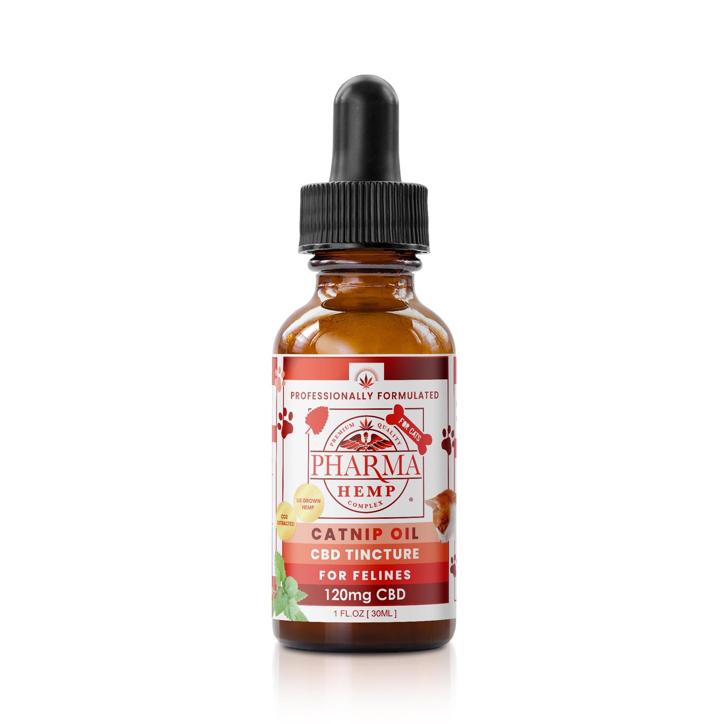 CBD Holistic Oral Tincture for Pets - Catnip Oil