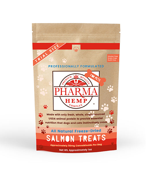 CBD Oil Freeze-Dried Salmon Pet Treats