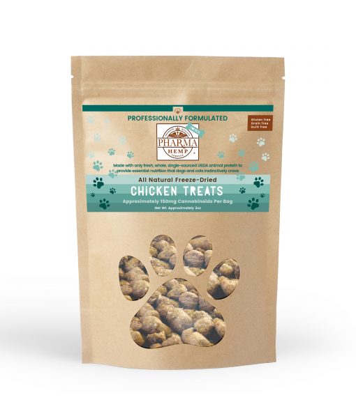 CBD Oil Freeze-Dried Chicken Pet Treats