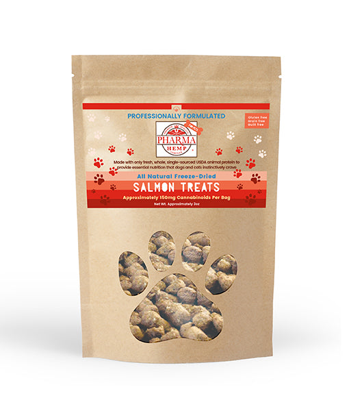 CBD Oil Freeze-Dried Salmon Pet Treats