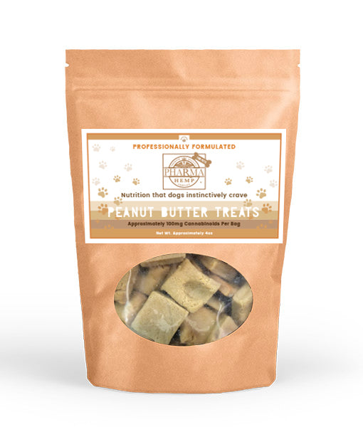 CBD Oil Peanut Butter Dog Treats