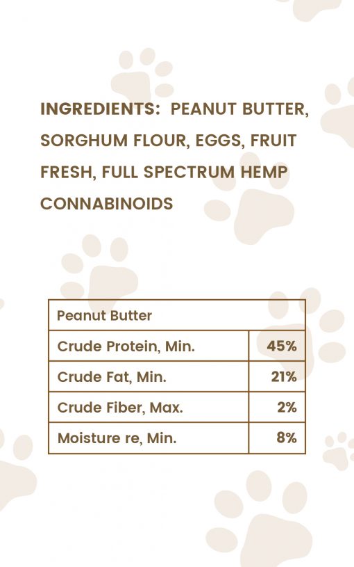 CBD Oil Peanut Butter Dog Treats