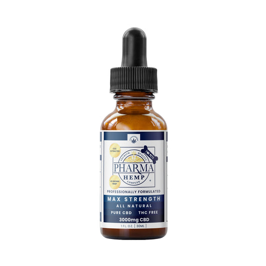 Pure CBD Tincture for Pets THC Free Max Strength