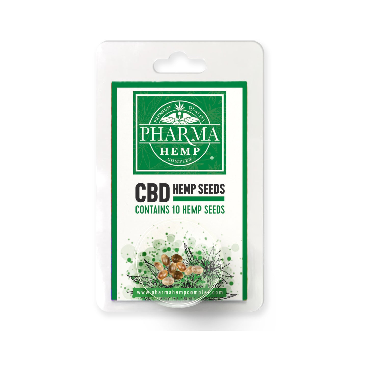 CBD Hemp Seeds - 10 count