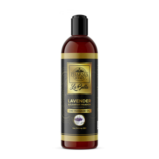 CBD Massage Oil – Lavender Bulgarian Meadow