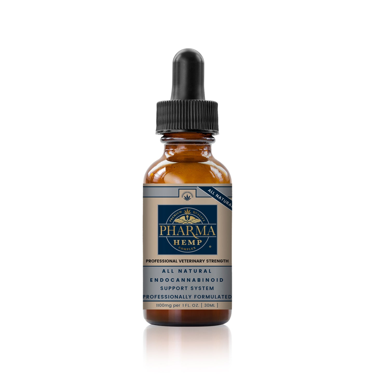 CBD Holistic Oral Tincture for Pets - Veterinary Strength