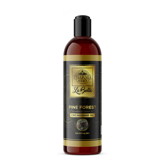 CBD Massage Oil – Pine Forest